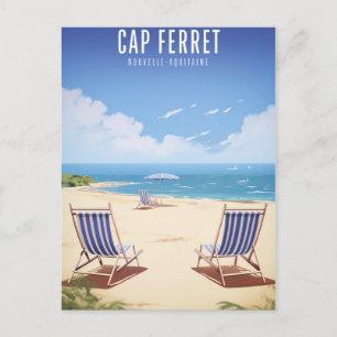 Cap Ferret - poster - Poster Postcard
