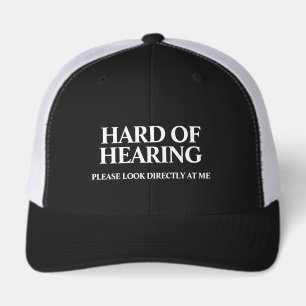 Cap for the Deaf or Hard of Hearing