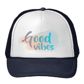 Good Vibes Hats | Zazzle