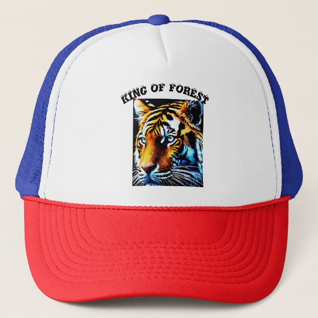 Cap in tiger design  (Front)