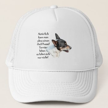 Cap "jack Russel Terrier" by mein_irish_terrier at Zazzle