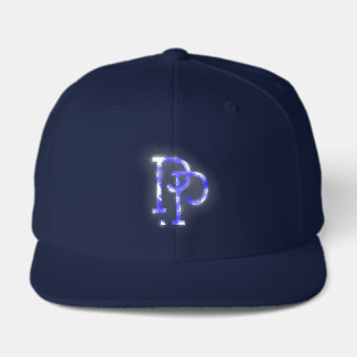 Cap Letter P logo Design (Blue)