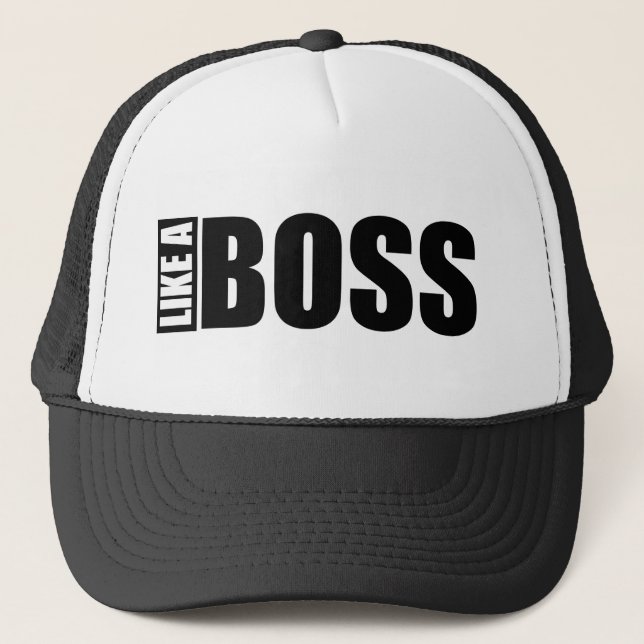 Cap “LIKE the BOSS " (Front)