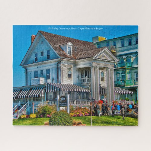 Cap May New JerseyChristmas Greetings Jigsaw Puzz Jigsaw Puzzle