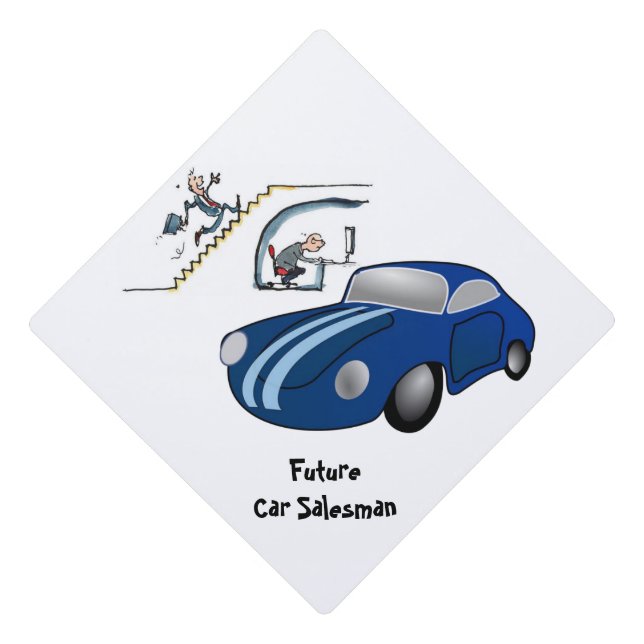 Cap Topper Car Salesman (Front)