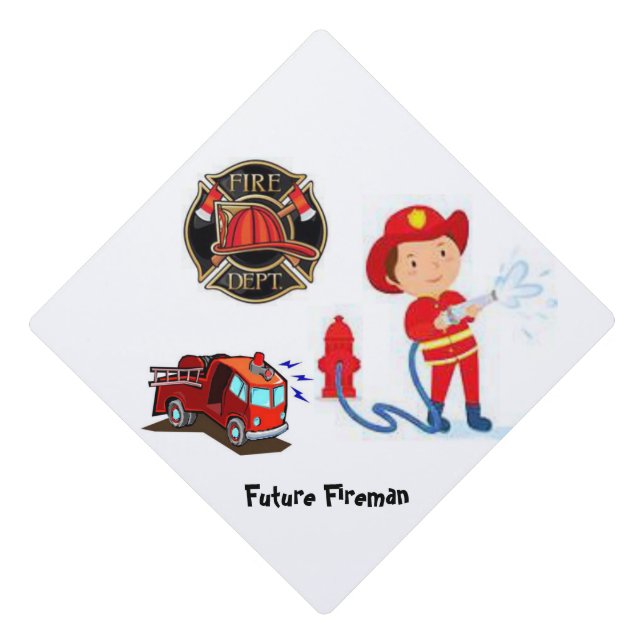Cap Topper Fireman (Front)