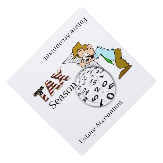 Cap Topper Future Accountant (Front)