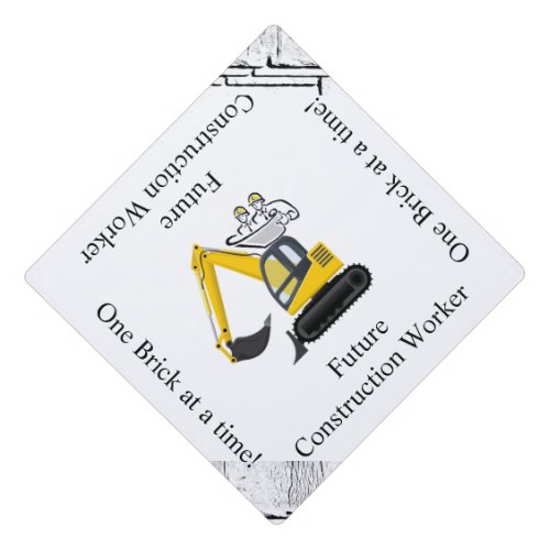 Cap Topper Future Construction Worker