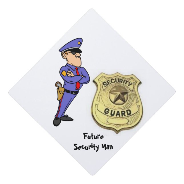 Cap Topper Security Man (Front)