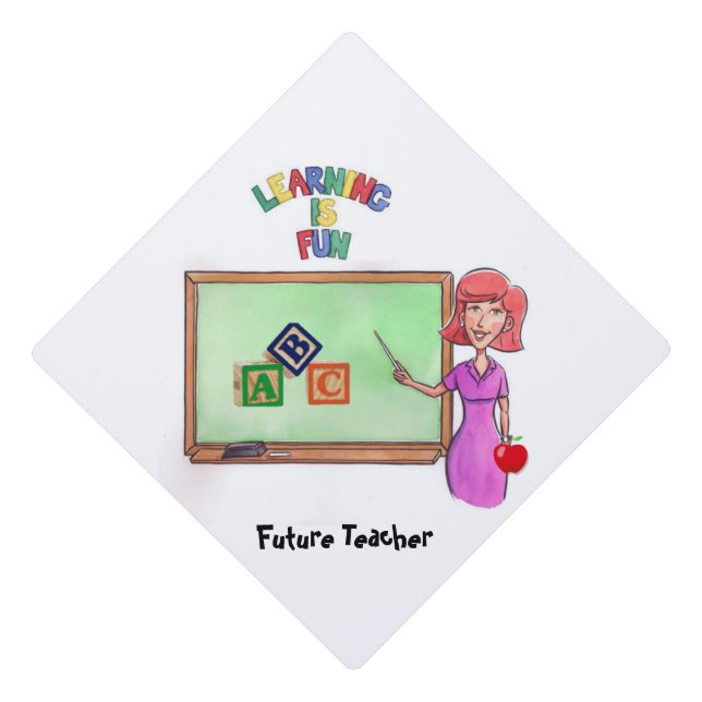Cap Topper Teacher (Front)