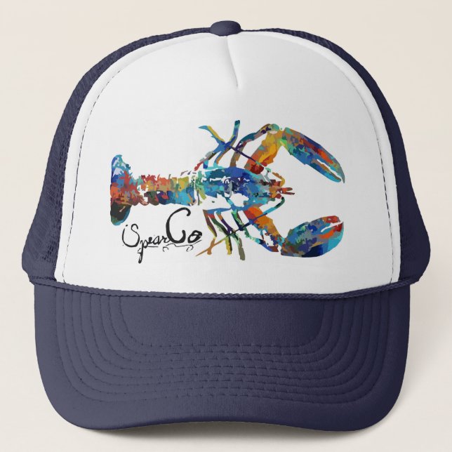 Cap Trucker Lobster SpearCo. (Front)