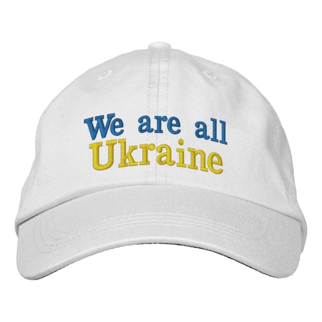 Cap We are all Ukraine (Front)