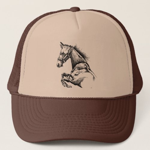 cap with horse