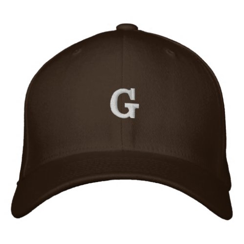 cap with letter G