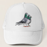 Cap With Trio Of Carrier Pigeons at Zazzle
