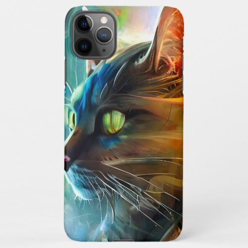 capa de celular gato retrato  iPhone 11Pro max case