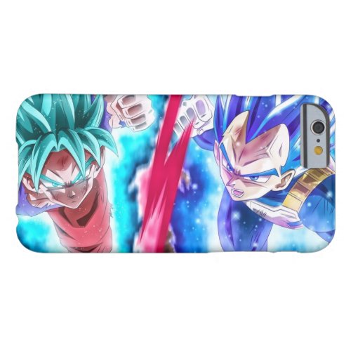 capa de iphone 6 Estampa de Goku e vegeta Barely There iPhone 6 Case