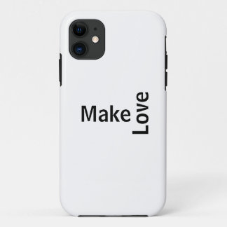 Capa para Iphone make love iPhone 11 Case