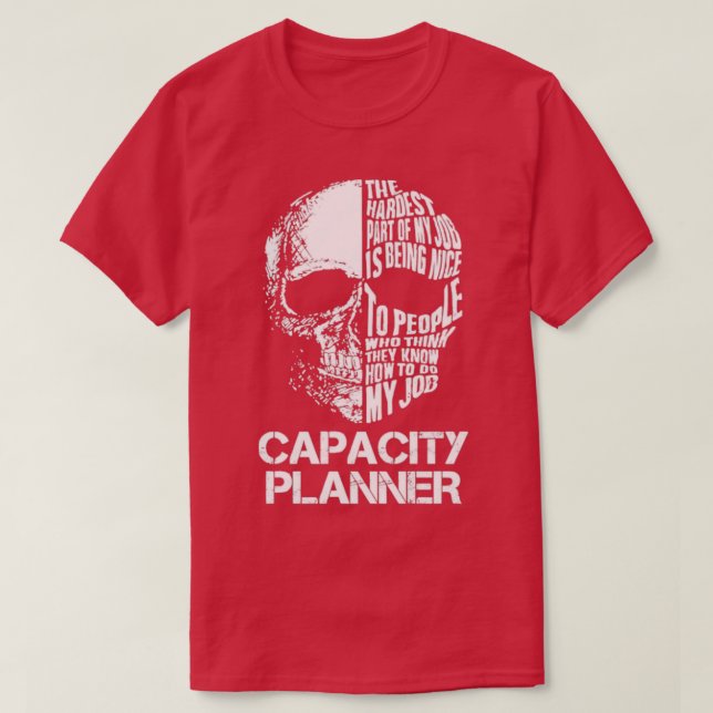 Capacity Planner T-Shirt (Design Front)