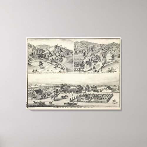 Capay property canvas print