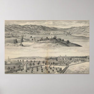 Capay Valley, Harlan farm Poster