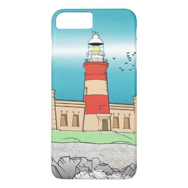 Cape Agulhas Lighthouse Case-Mate iPhone Case (Back)