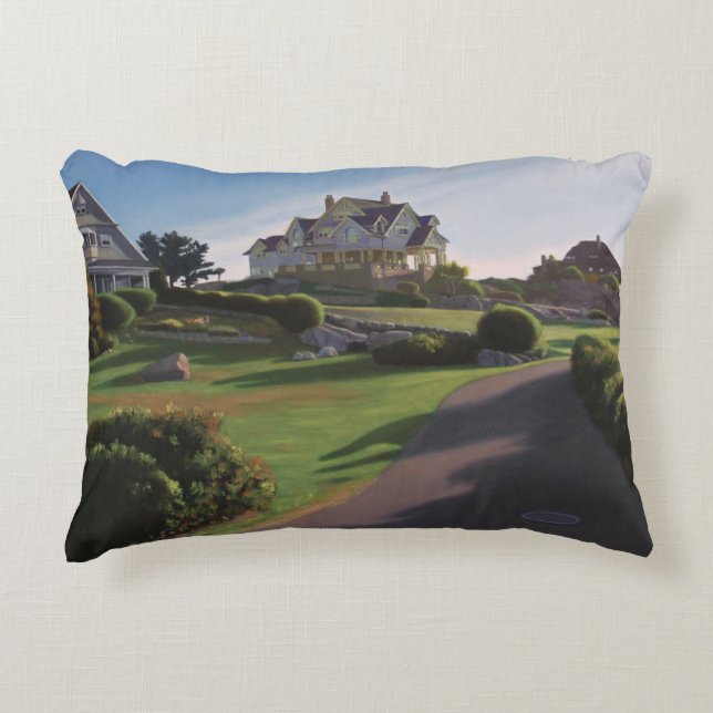 Cape Ann Morning 2013 Accent Pillow (Front)