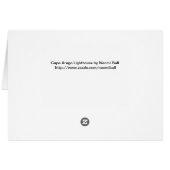 Cape Arago Lighthouse Cards (Back Horizontal)