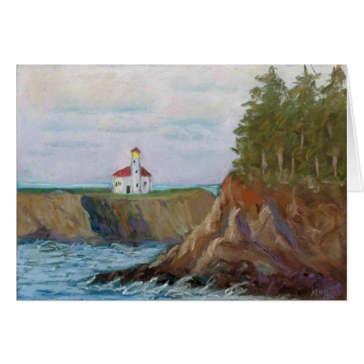 Cape Arago Lighthouse Cards (Front Horizontal)