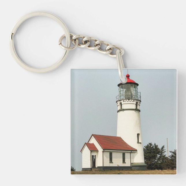 Cape Blanco Lighthouse, OR Keychain (Front)