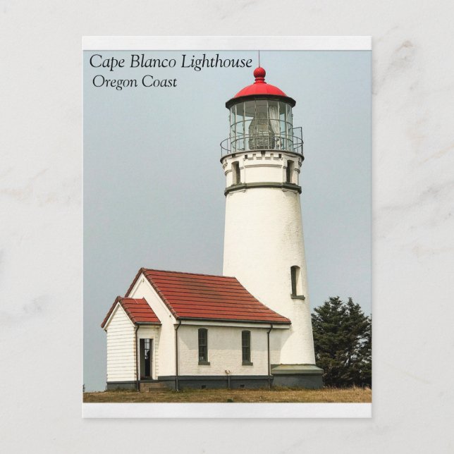 Cape Blanco Lighthouse, OR Postcard (Front)