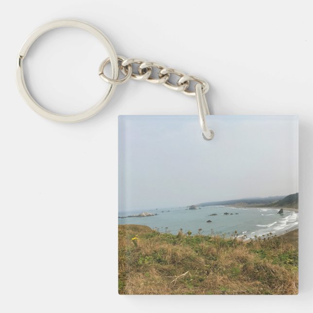Cape Blanco State Park, Oregon Coast Keychain (Front)