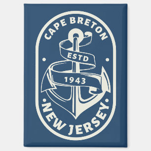 Cape Breton Anchor Magnet