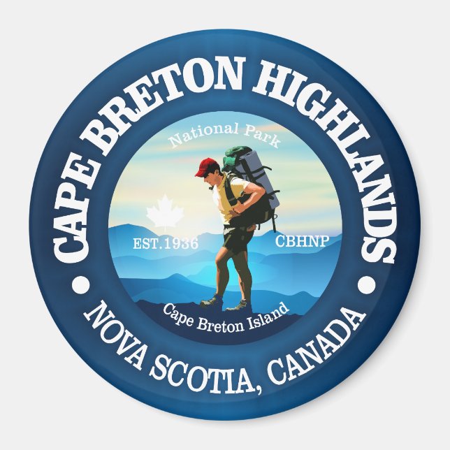 Cape Breton Highlands NP (C) Magnet (Front)
