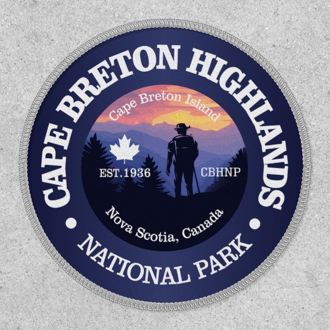 Cape Breton Highlands (rd2) Patch (Front)