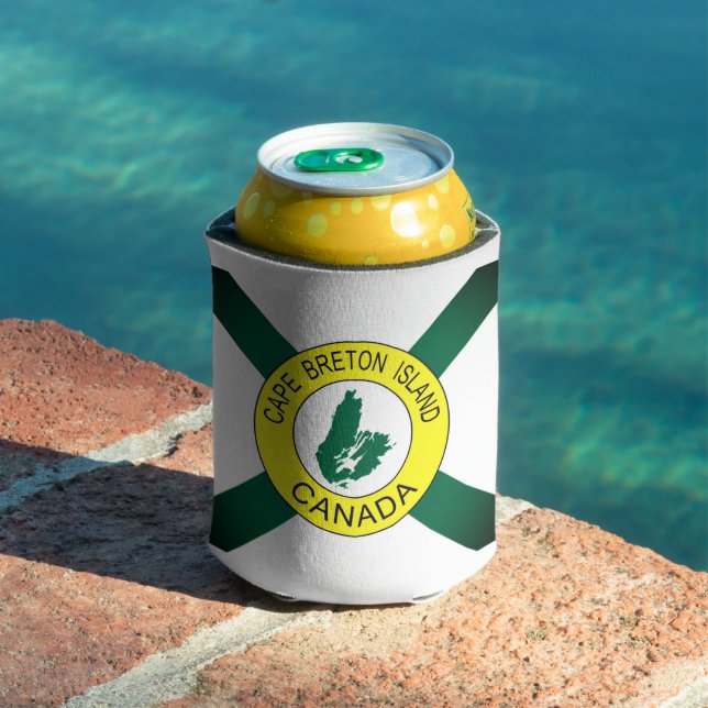 Cape Breton Island Flag (unofficial) Can Cooler (In Situ Pool)