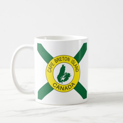 Cape Breton Island Flag unofficial Nova Scotia Coffee Mug