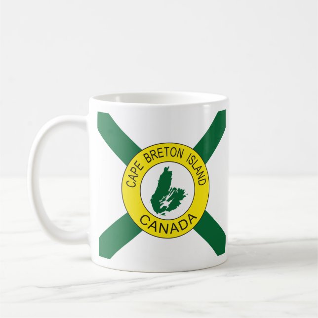 Cape Breton Island Flag (unofficial), Nova Scotia Coffee Mug (Left)