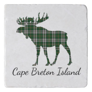 Cape Breton tartan moose plaid trivet