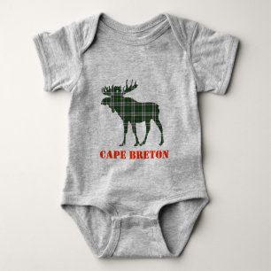 Cape Breton Tartan plaid moose customizable shirt