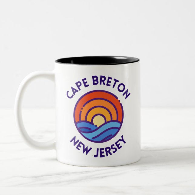 Cape Breton  Two-Tone Coffee Mug (Left)