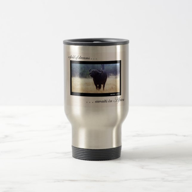 Cape Buffalo Travel Mug (Center)