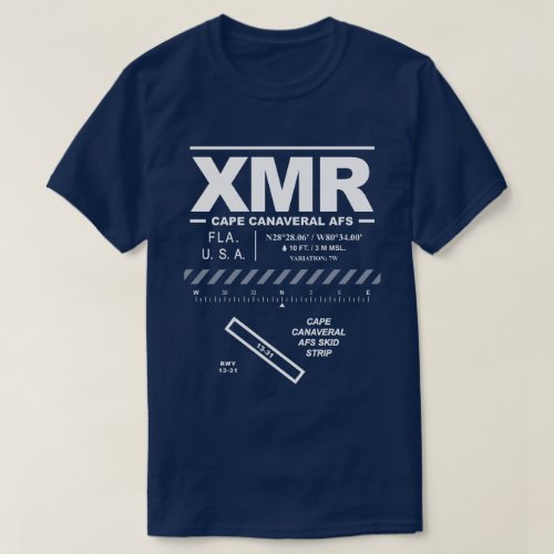 Cape Canaveral AFS Air Force Station XMR T_Shirt