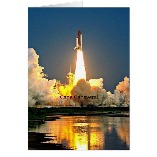 Cape Canaveral Florida Launch Pad Cards (Front)