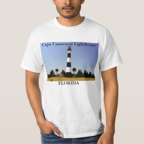 Cape Canaveral Lighthouse Florida T_Shirt