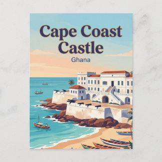 Cape Coast Castle Ghana Postcard
