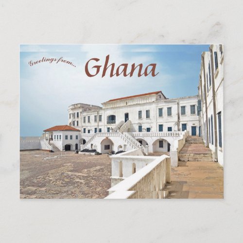 Cape Coast Castle Ghana Postcard