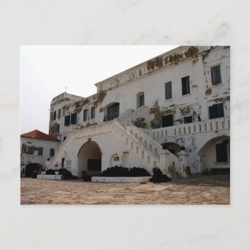 cape coast castle postcard