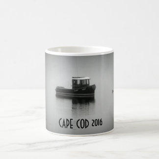 Cape Cod 2016 coffee cup: boat in the fog Mug