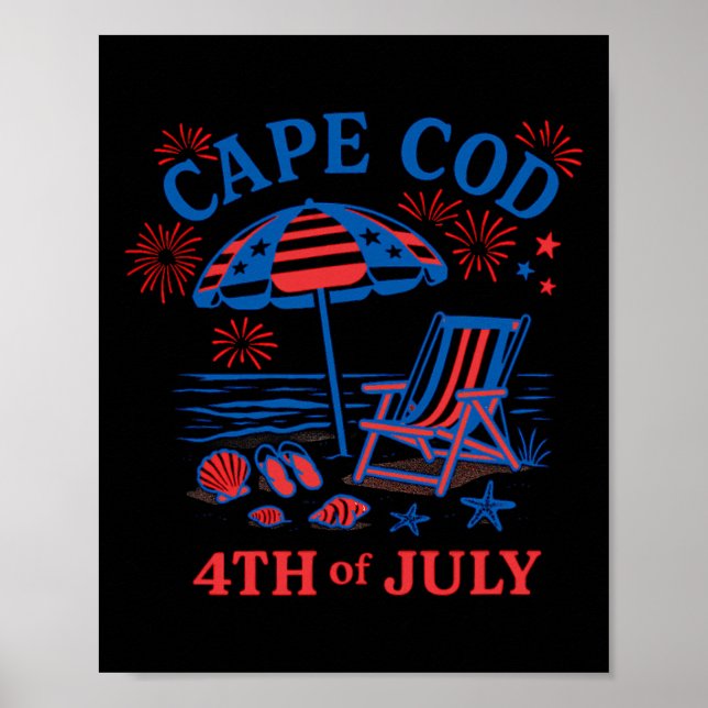 Cape Cod 4th Of July  Poster (Front)